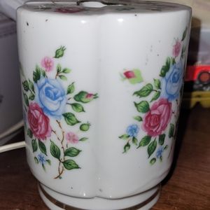 Vintage Irice Perfume lamp night light Roses